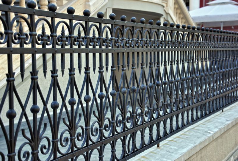 Cast Iron Fence Installation