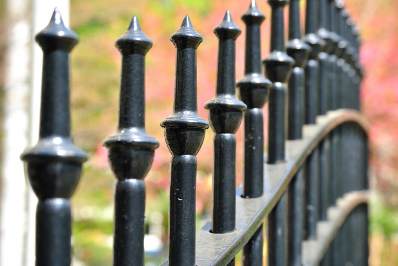 Custom Iron Fence Installation